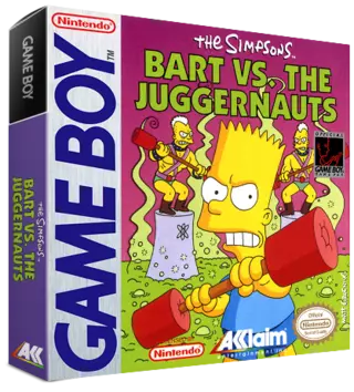 jeu Simpsons, The - Bart vs the Juggernauts